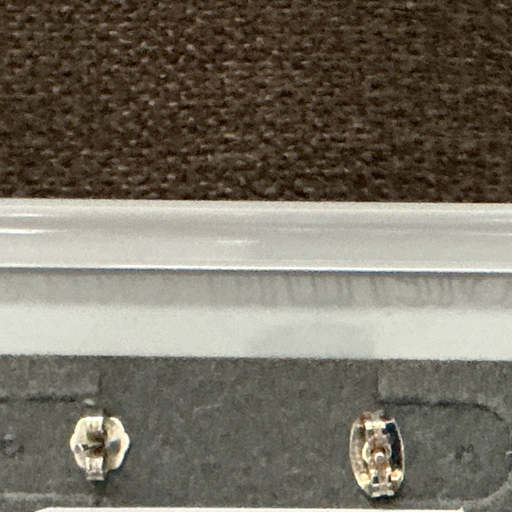 Genuine Jade Sterling Silver Earrings - Picture 5 of 5
